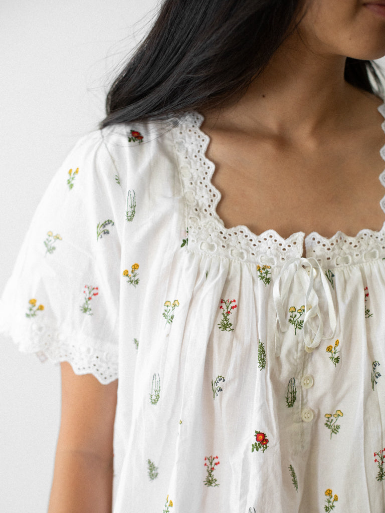 Floral Poplin Nightgowns – Heirloom Art Co.